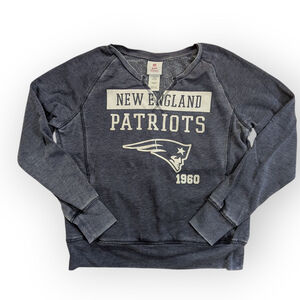 NFL New England Patriots Blue Sweatshirt XL